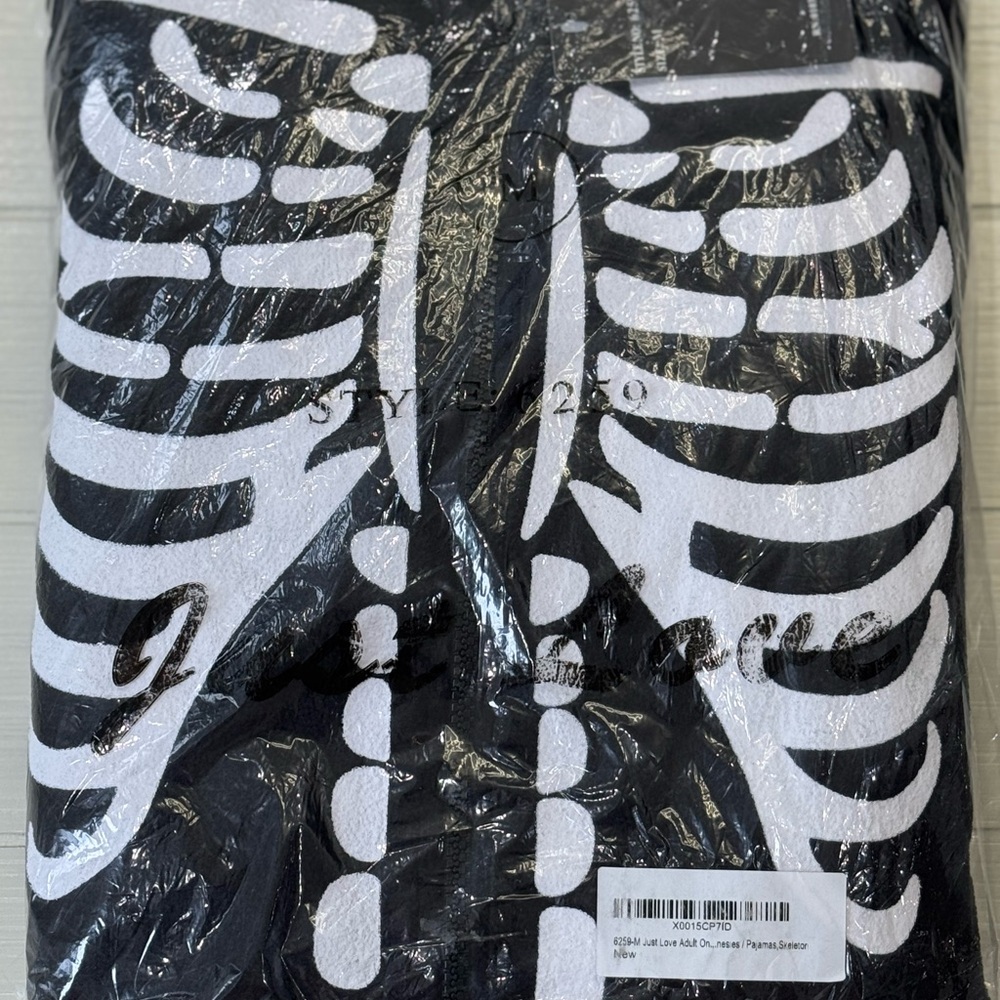 Black and White Skeleton Onsie
